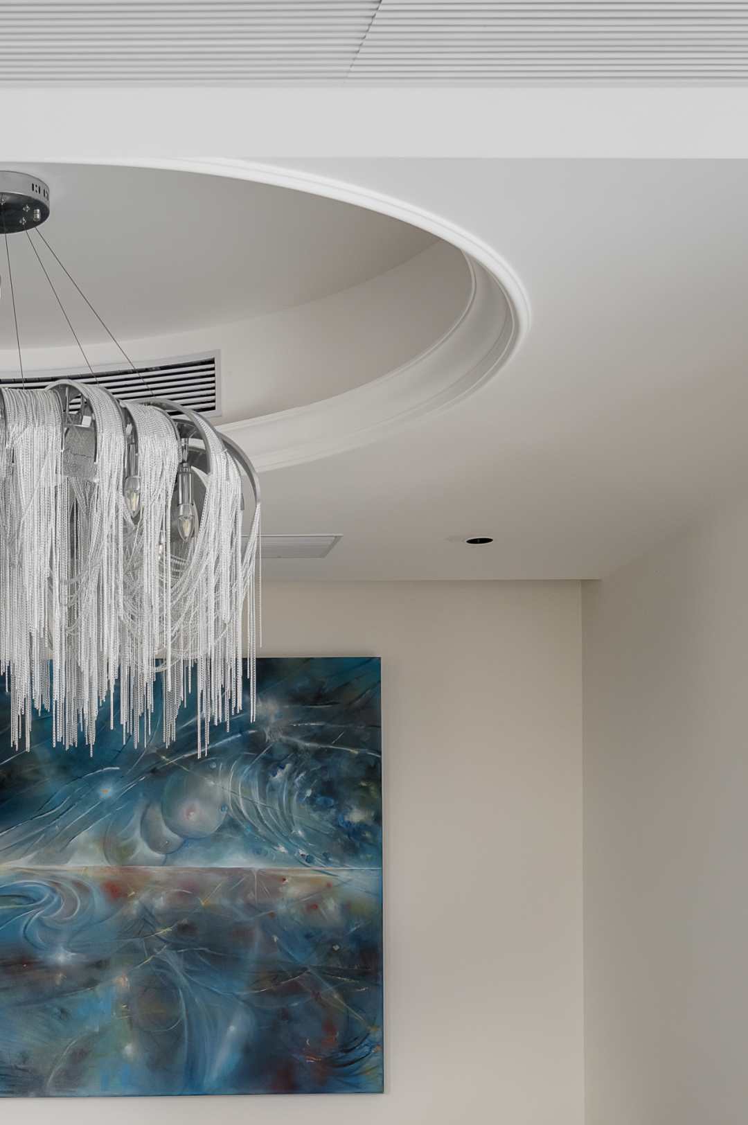 楼房花朵INBLOSSOM|私宅实景案例|龙湖麓宸200㎡现代法式下叠-4