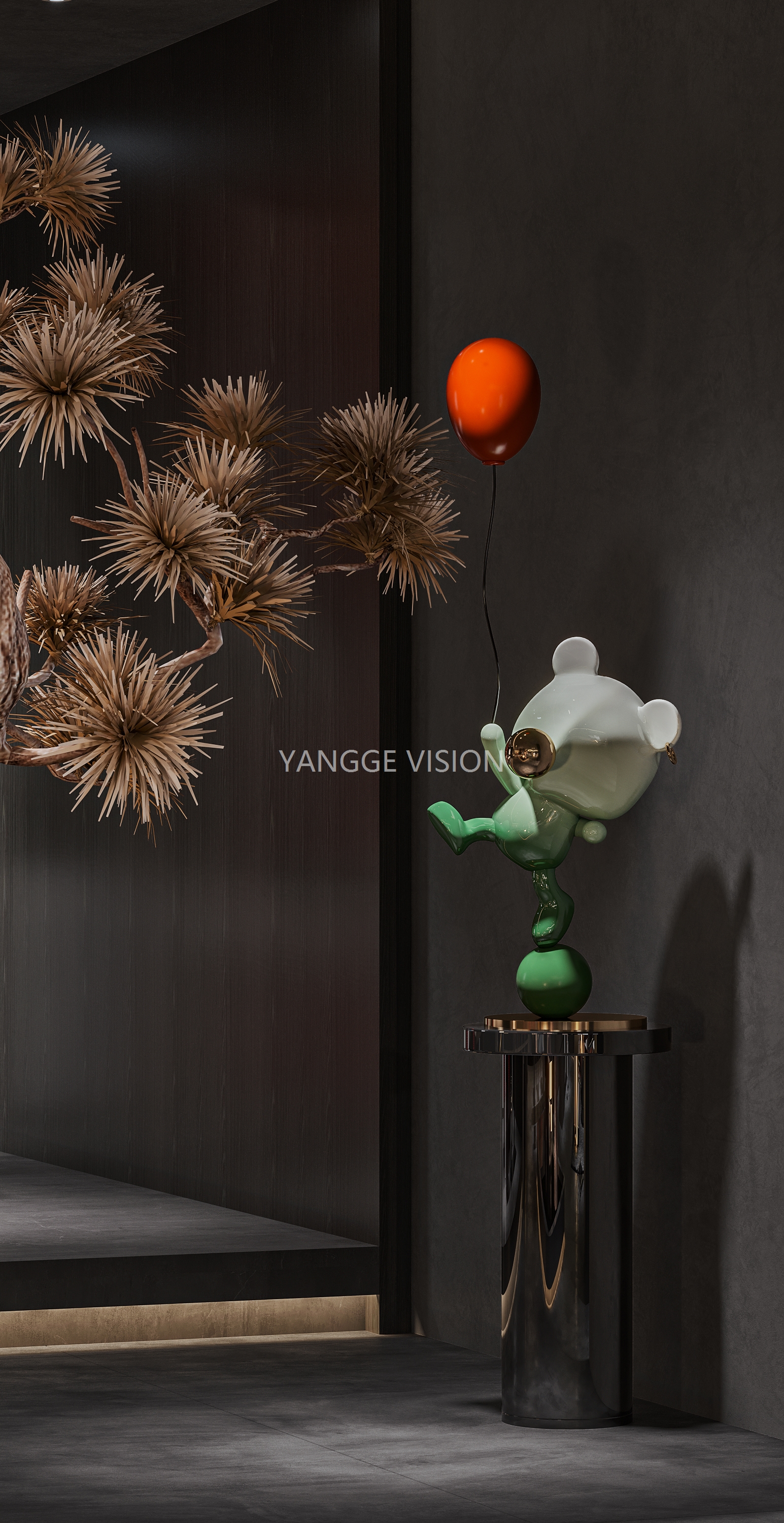 现代简约家具展厅设计-19