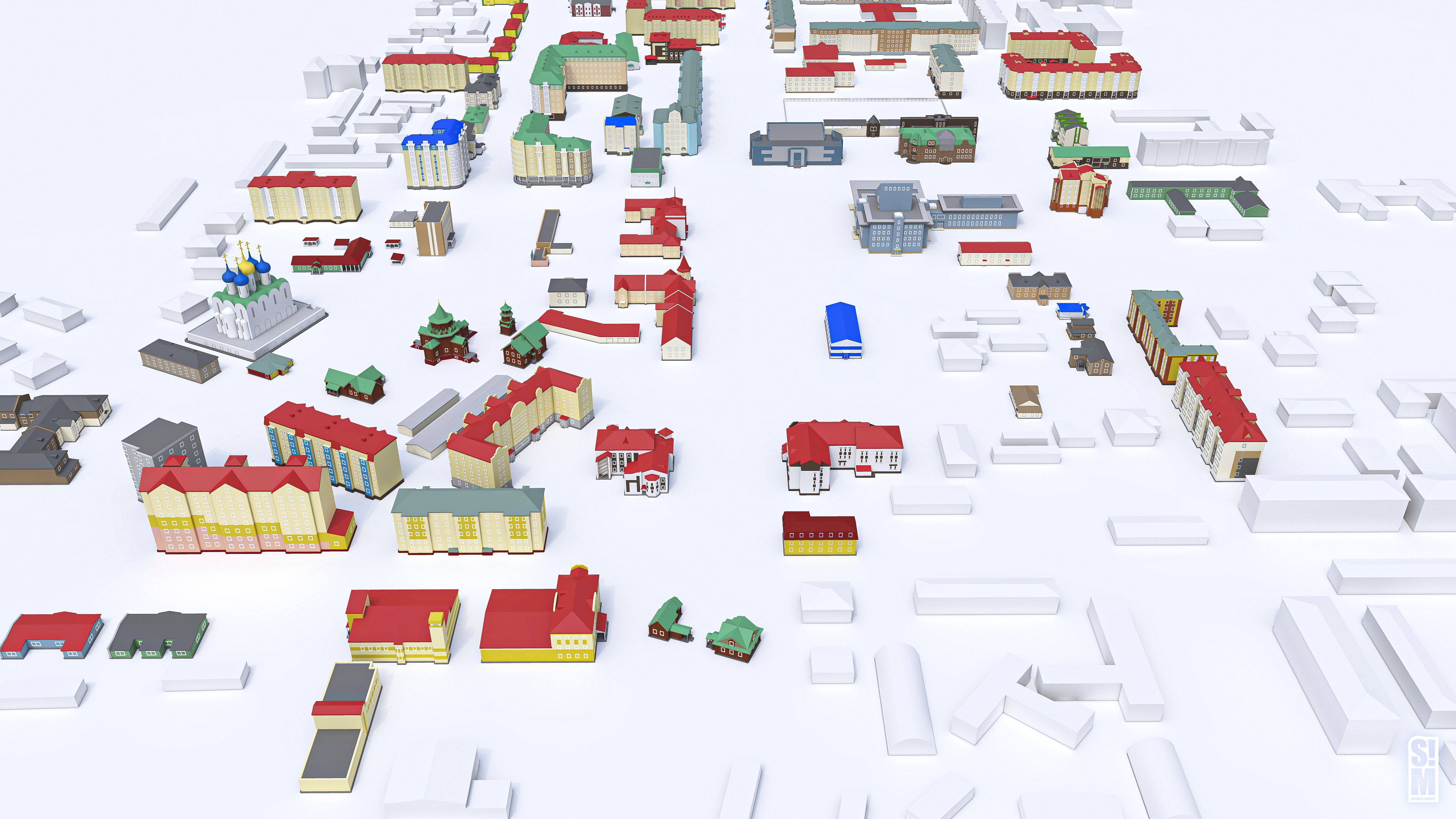 3D карта города Нарьян-Мар-3