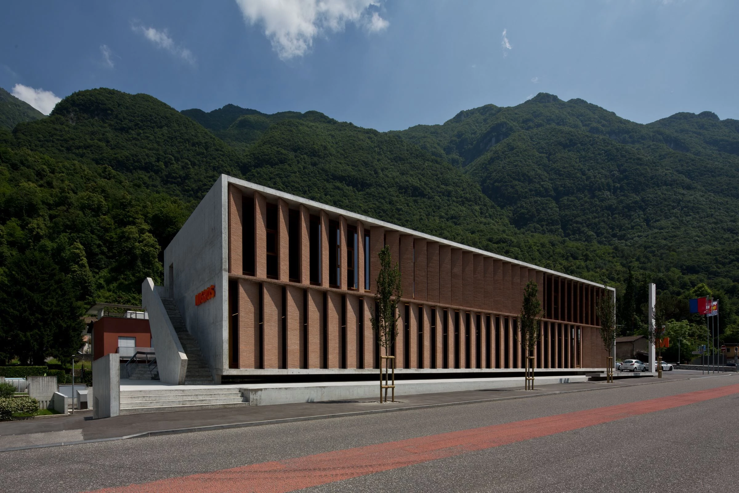 Melano 行政与购物中心丨瑞士丨Baserga Mozzetti-18