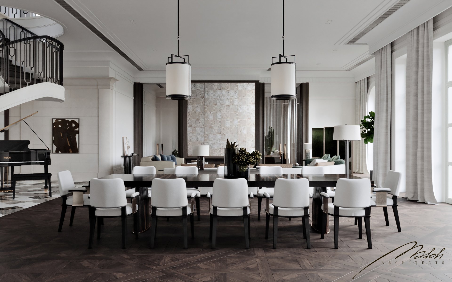 麦迪逊公园小区住宅,尼科利诺小区住宅丨MATCH Architects-8