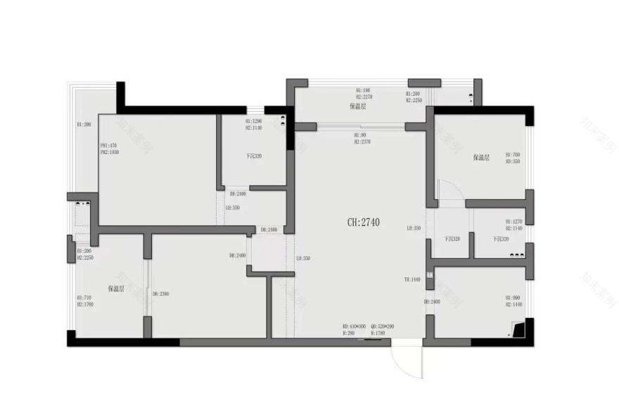平层绿色简约风设计丨中国芜湖丨芜湖鸿鹄设计-1