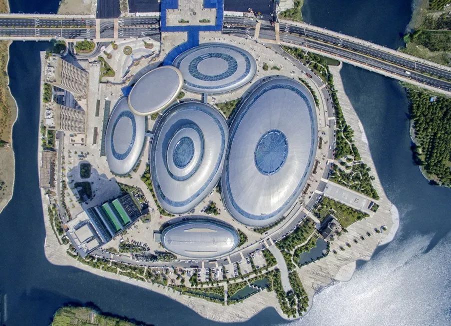 绍兴金沙•东方山水休闲中心 | 巨型钢桁架组合弦支网壳结构之美-72