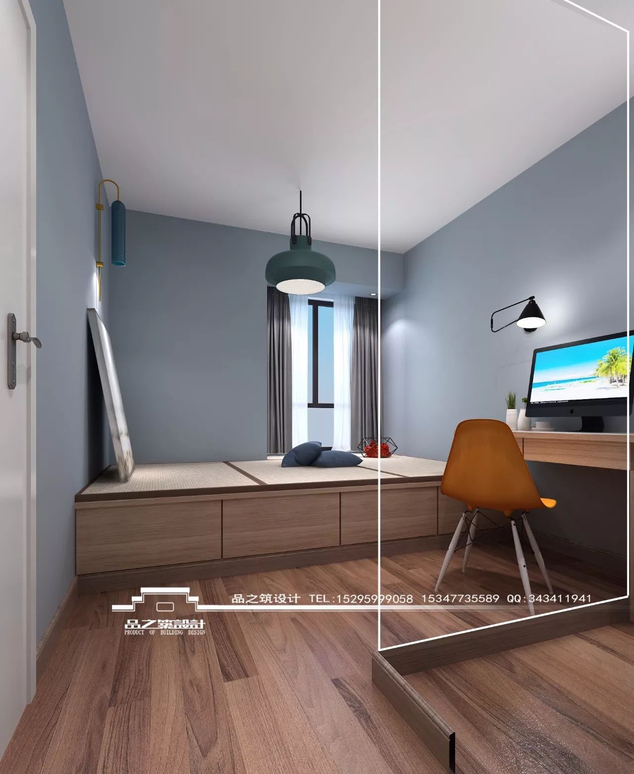 彰泰名都 95㎡简约宜居空间,品之筑设计诠释生活美学-57