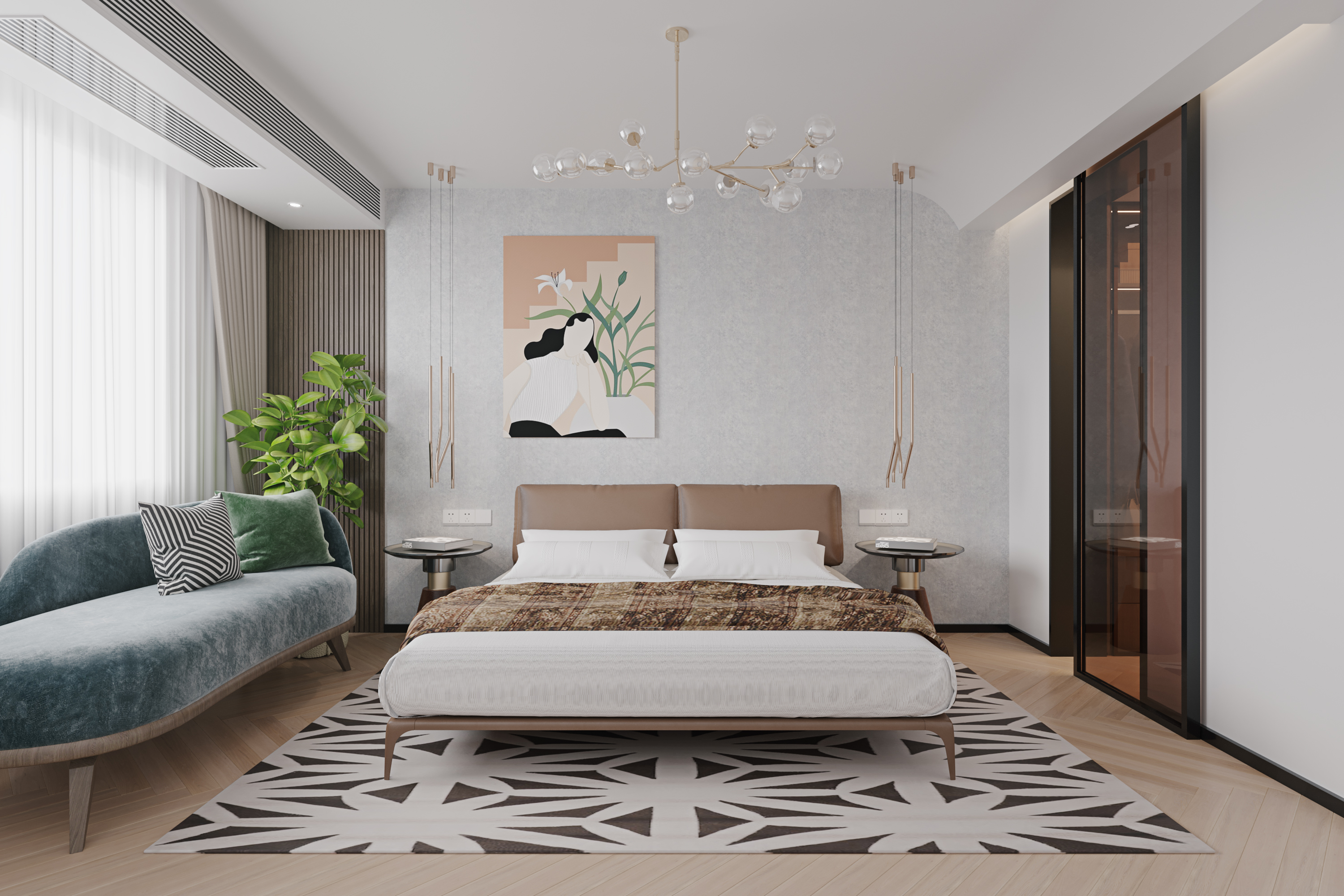 浅沐年华 · 南通山港桥花苑室内设计丨中国南通丨顾江龙-10