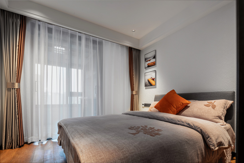 现代小筑 | 简约黑白灰，打造开阔视野的家-15