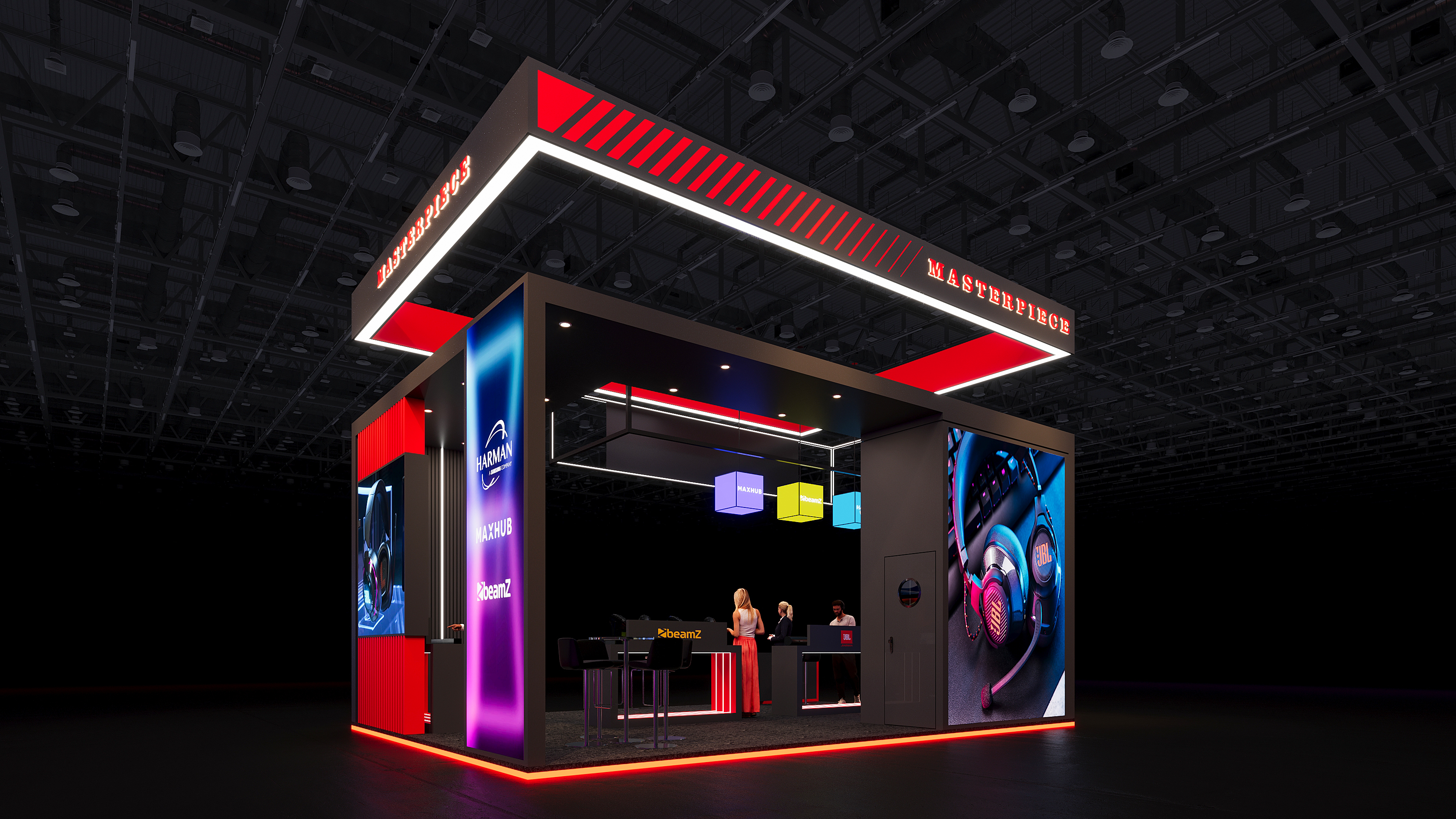 Exhibition Design concept for MASTERPIECE @Gitex 2025-5