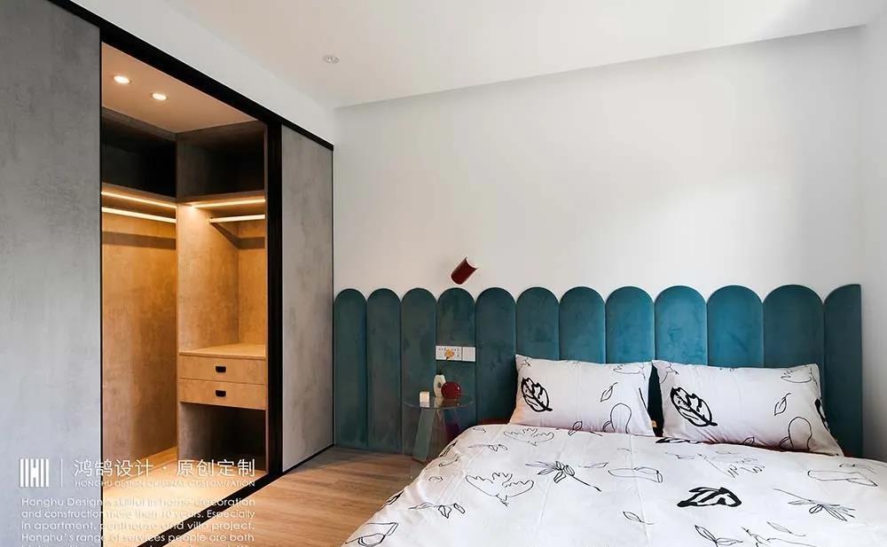 芜湖鸿鹄设计丨平层丨70㎡三口之家，客卧互换后宽敞明亮又舒适-13