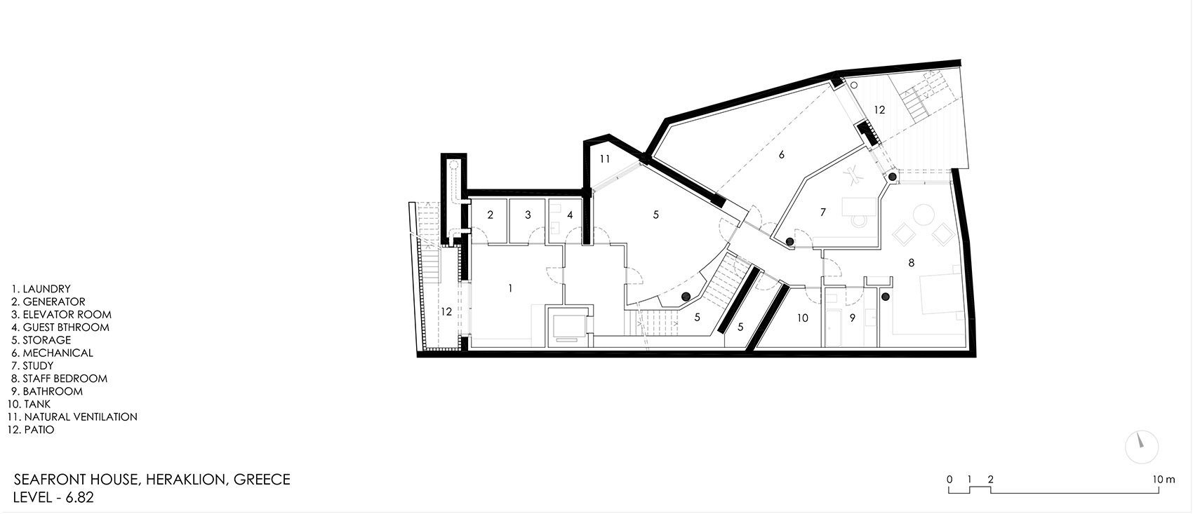 克里特岛海滨住宅，希腊 / Davide Macullo Architects-48