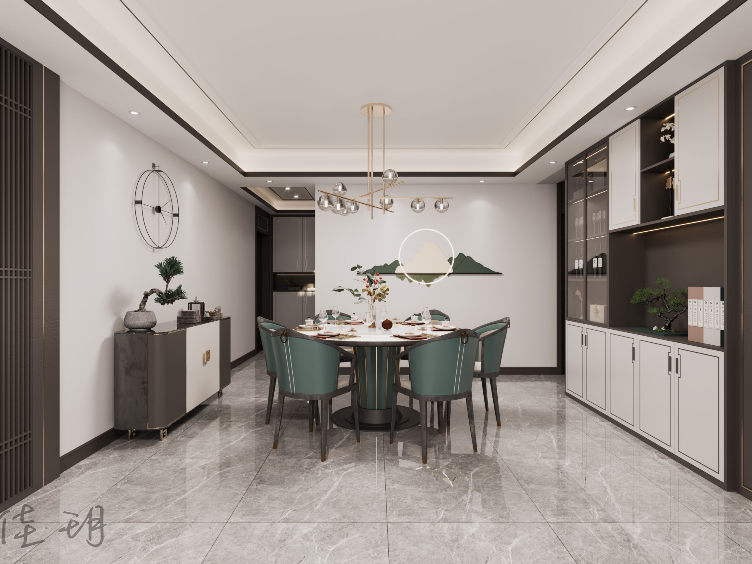 新中式风格，演绎现代美学-1