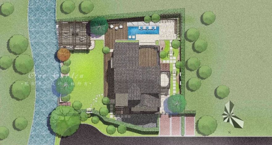 情感延续的富力湾花园 | 承载回忆的 420㎡自然空间-35