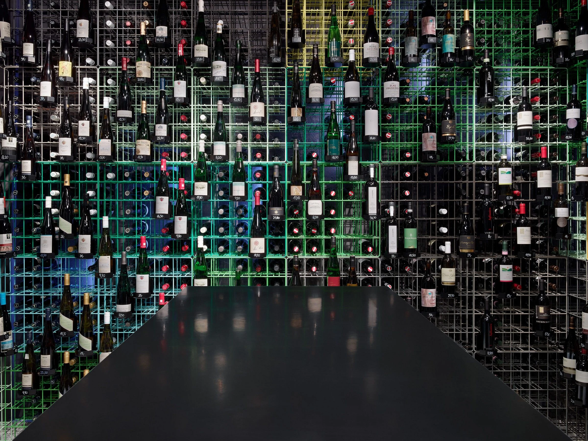 德国现代葡萄酒商店,"网格"创新展示方式-21