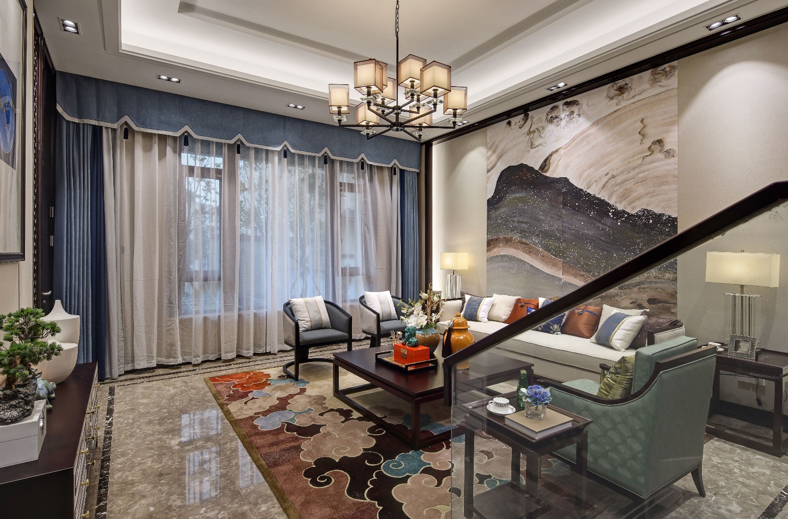 蓝柏湾别墅样板房-5