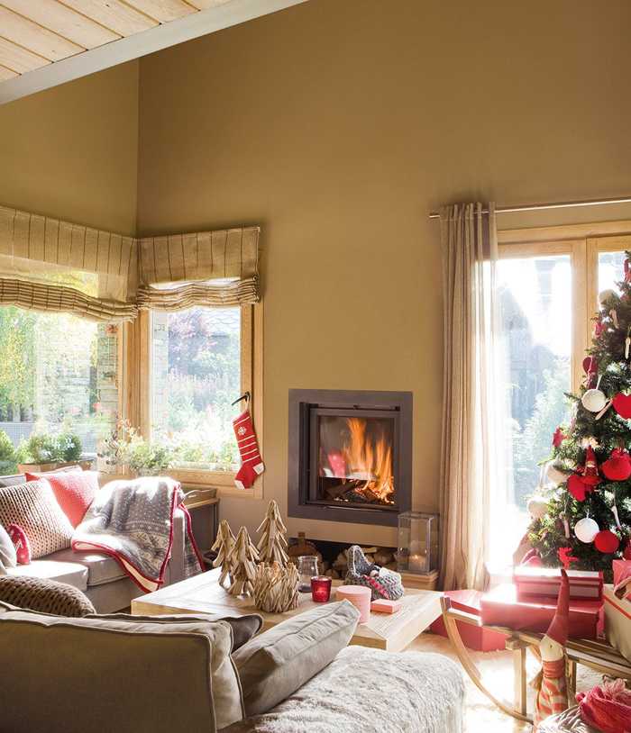 山中圣诞 | 木屋的节日艺术装饰-9