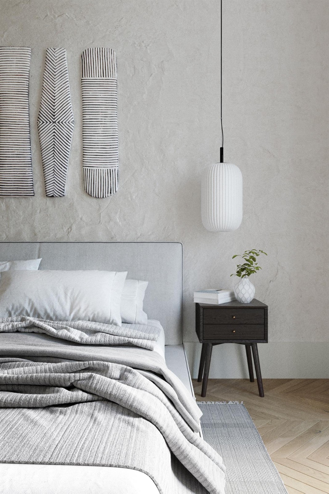 莫斯科 75㎡度假风住宅 | 木质感拱门，藤编元素的温馨空间-5