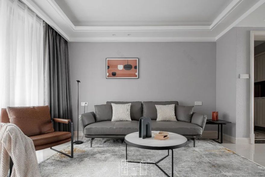 金域蓝湾名门 | 留白设计赋予自由灵魂的现代家居-18