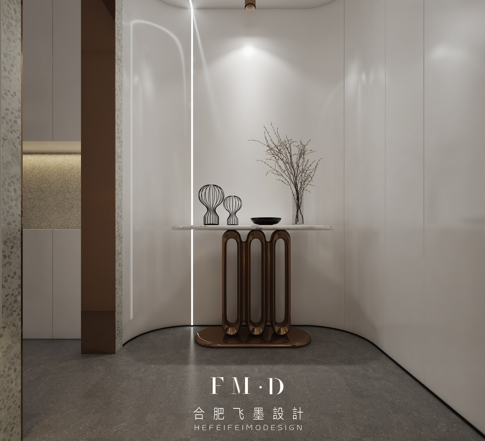 合肥飞墨设计新作 | 柏悦公馆——简约解构美学之家-8