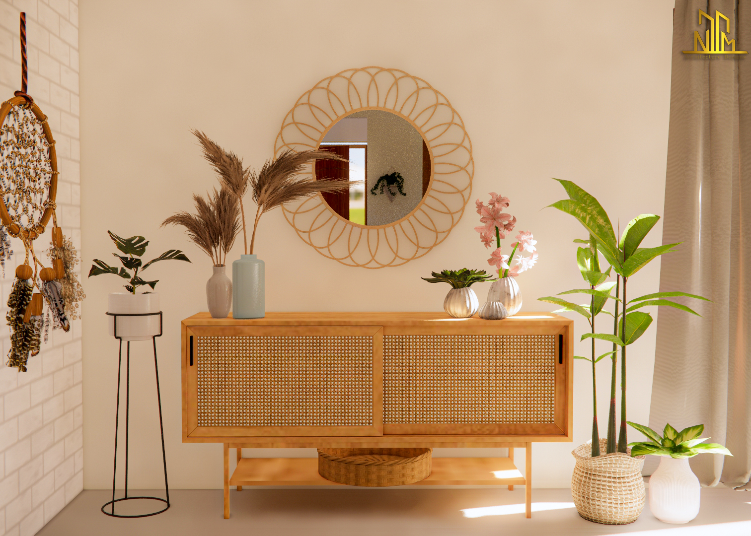 波西米亚风格的房子-12