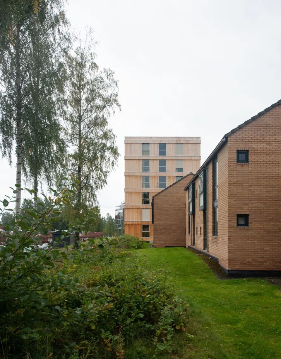 Kallerud学生公寓：模块化木结构住宅-27