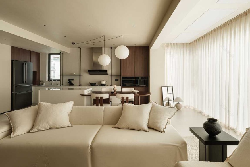 《汐间》248㎡中古混搭 · 宏福樘实景丨中国朝阳-33