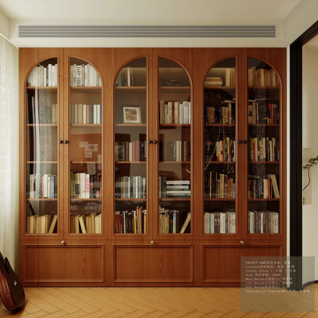 天津复地壹号湾 129㎡舒适空间设计丨中国天津丨原筑空间 韩丽娜设计组-42