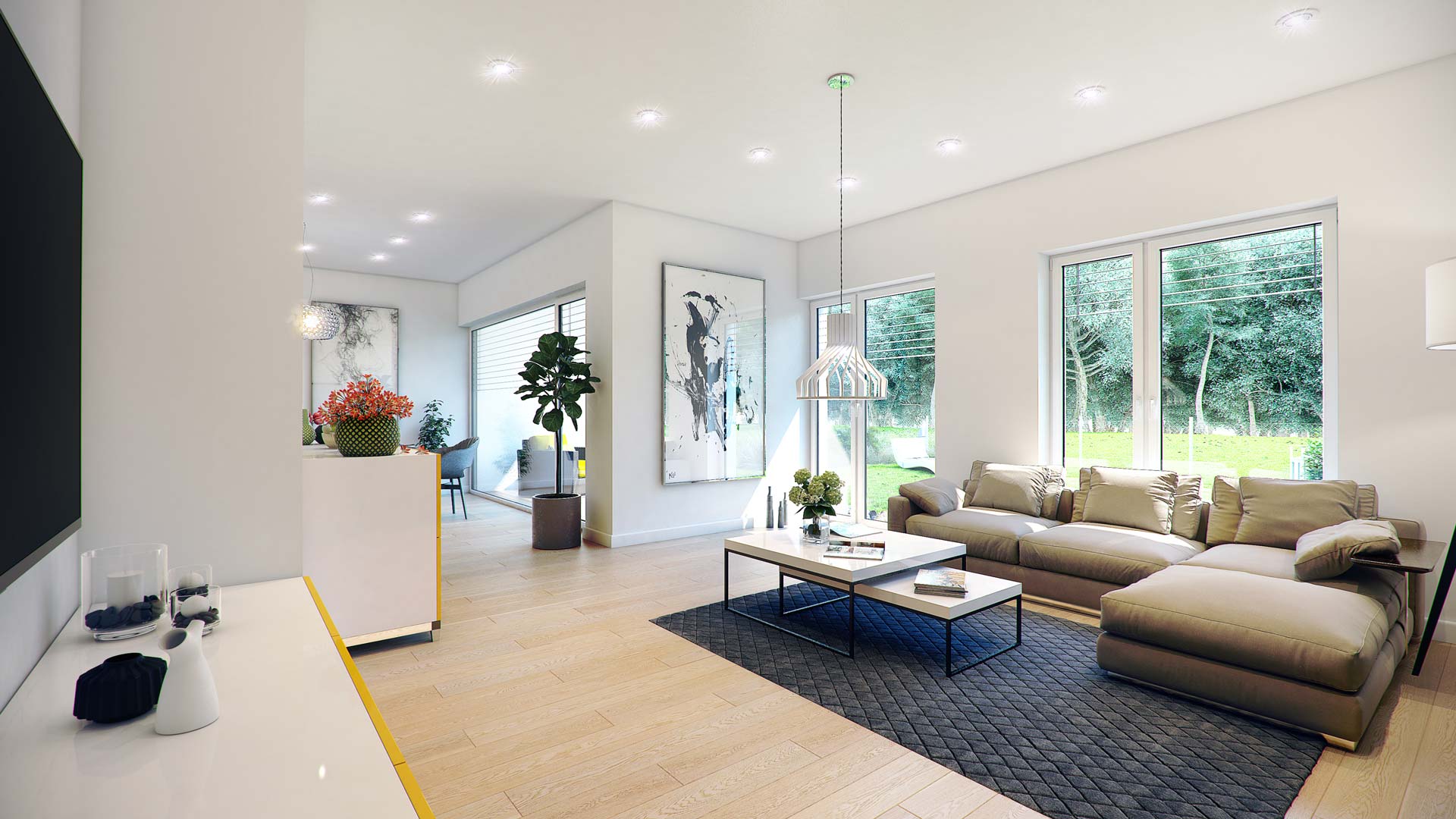 奥地利 Ottensheim 现代多家庭住宅设计-14