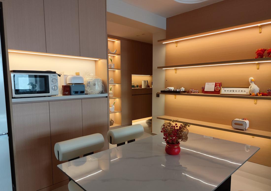 原木极简风大平层-18