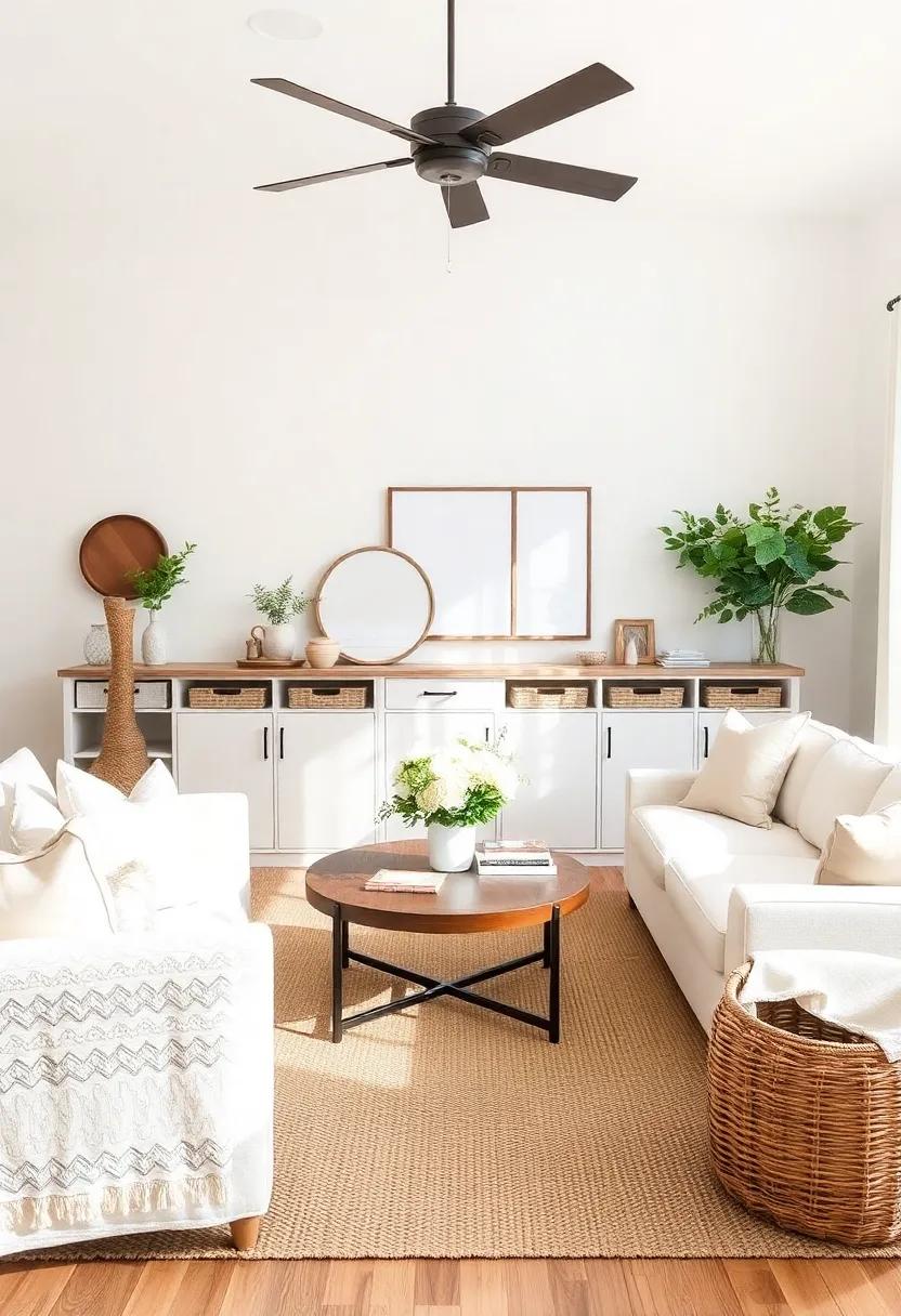 设计中性农舍风格客厅营造优雅宁静氛围-223