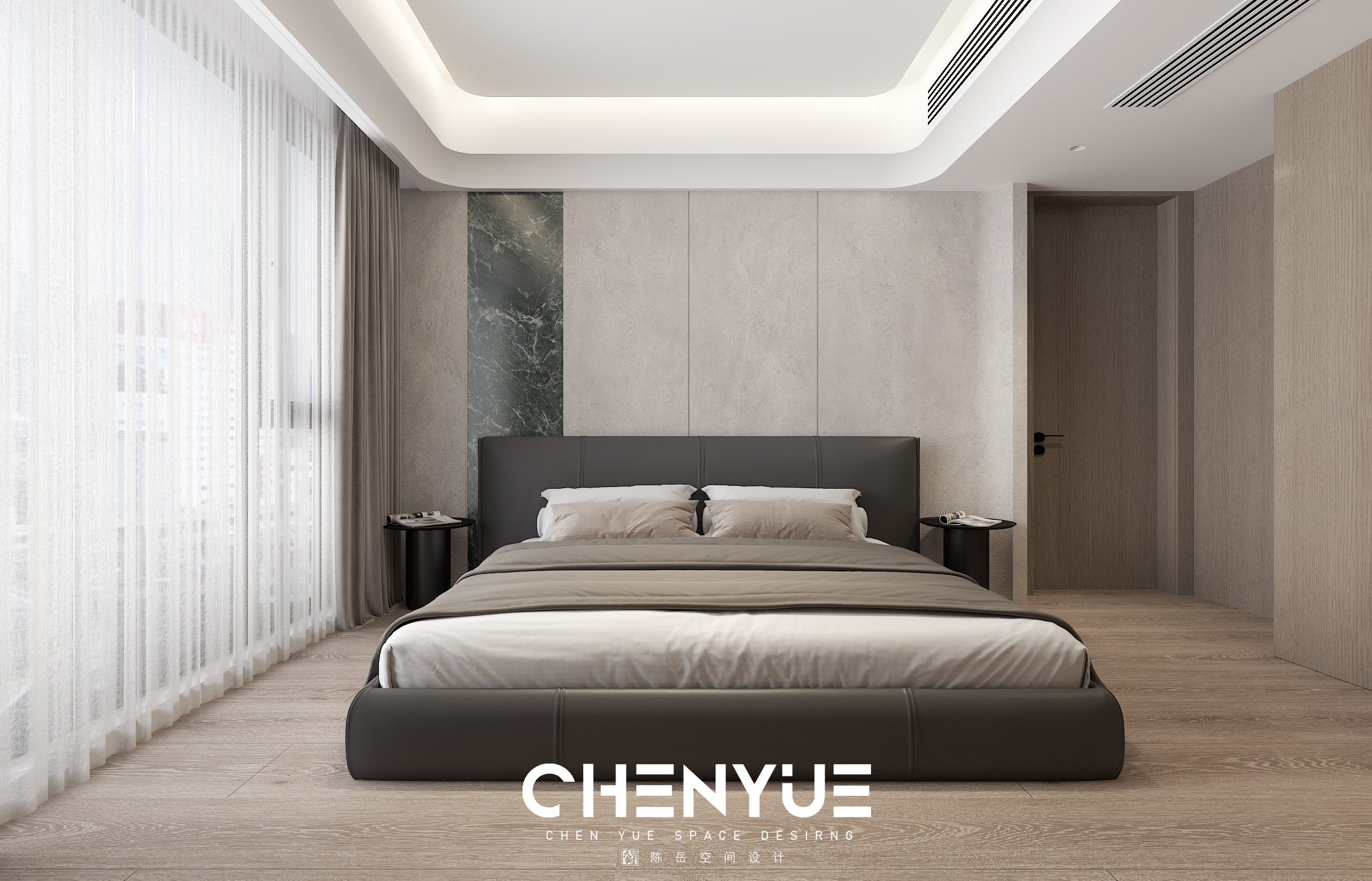 万科星耀天府 160㎡ 现代轻奢丨陈岳-24