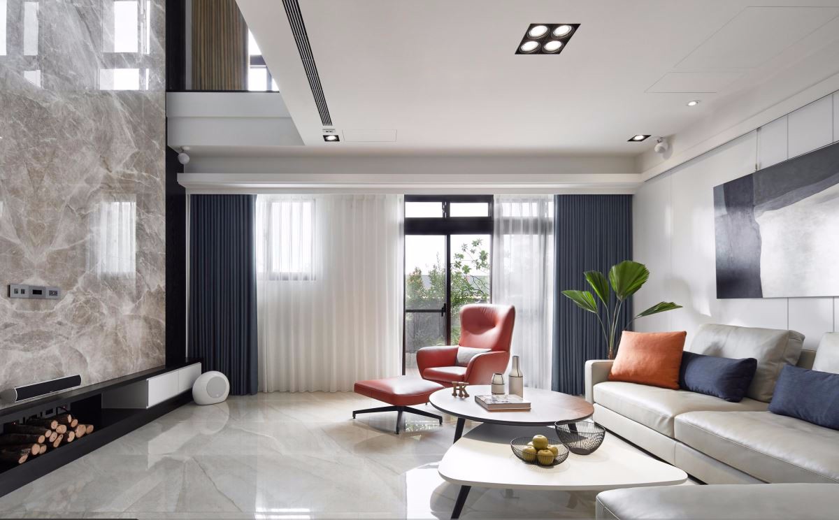 330㎡现代风格别墅  合观室内设计-4