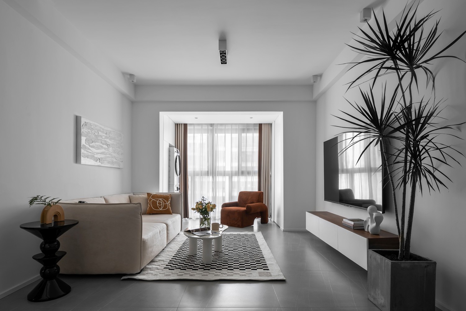 现代简约家居设计典范丨中国重庆丨重庆琢信设计-1