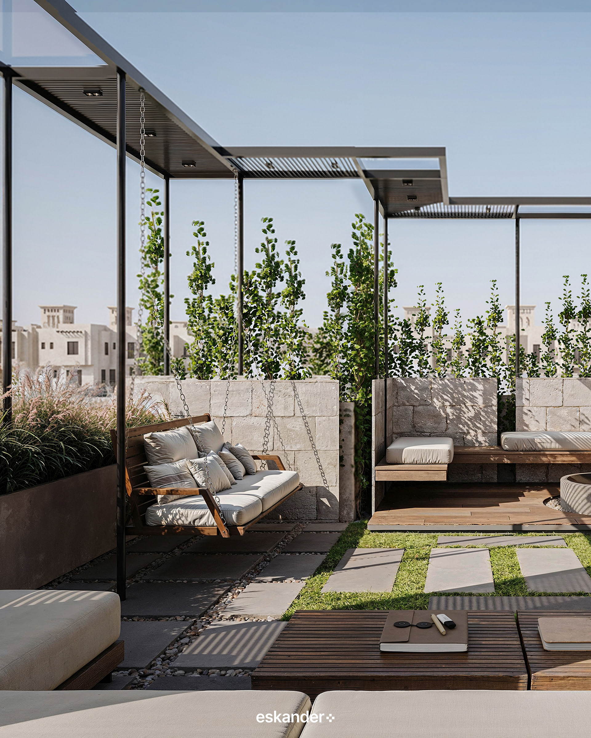 星光·屋顶设计丨阿联酋丨Eskander Plus Studio-22