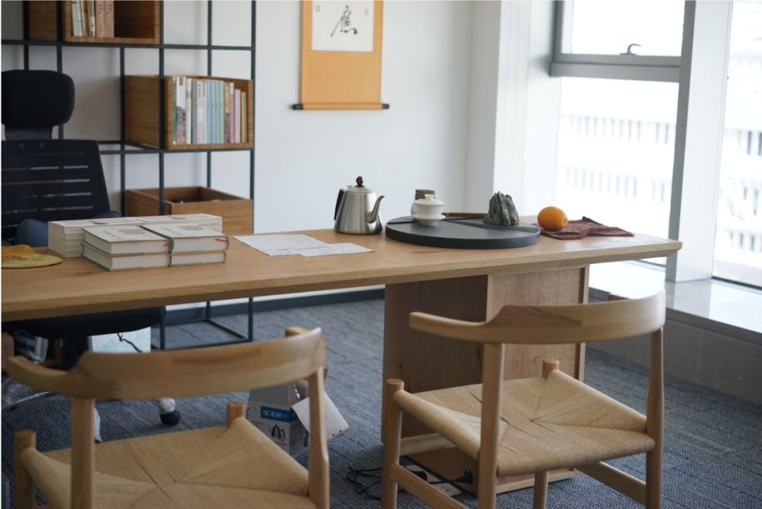 现代办公室中的古韵茶香-2