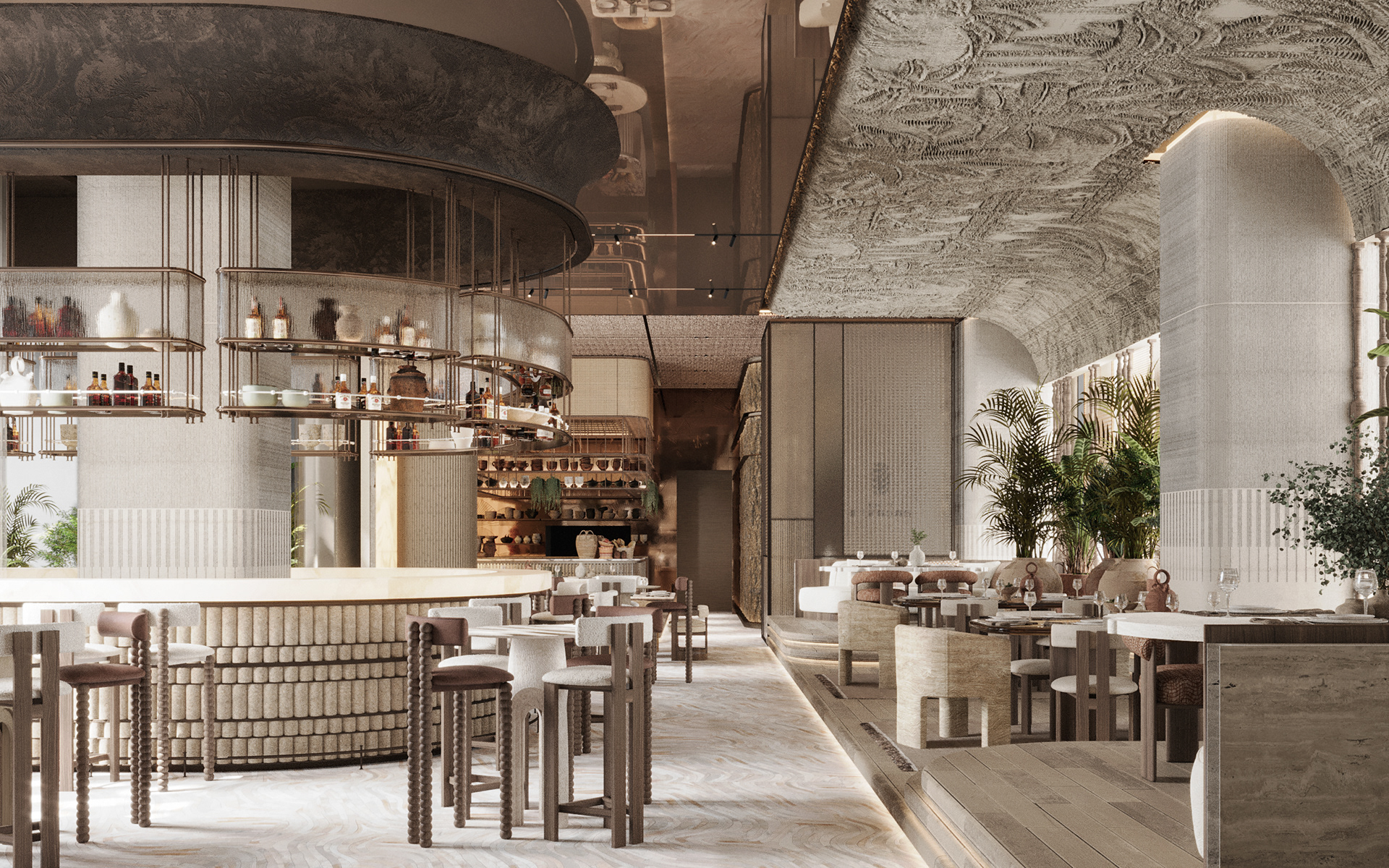 椰子别墅餐厅丨United Arab EmiratesDubai丨Alchemy,MF and associates-11
