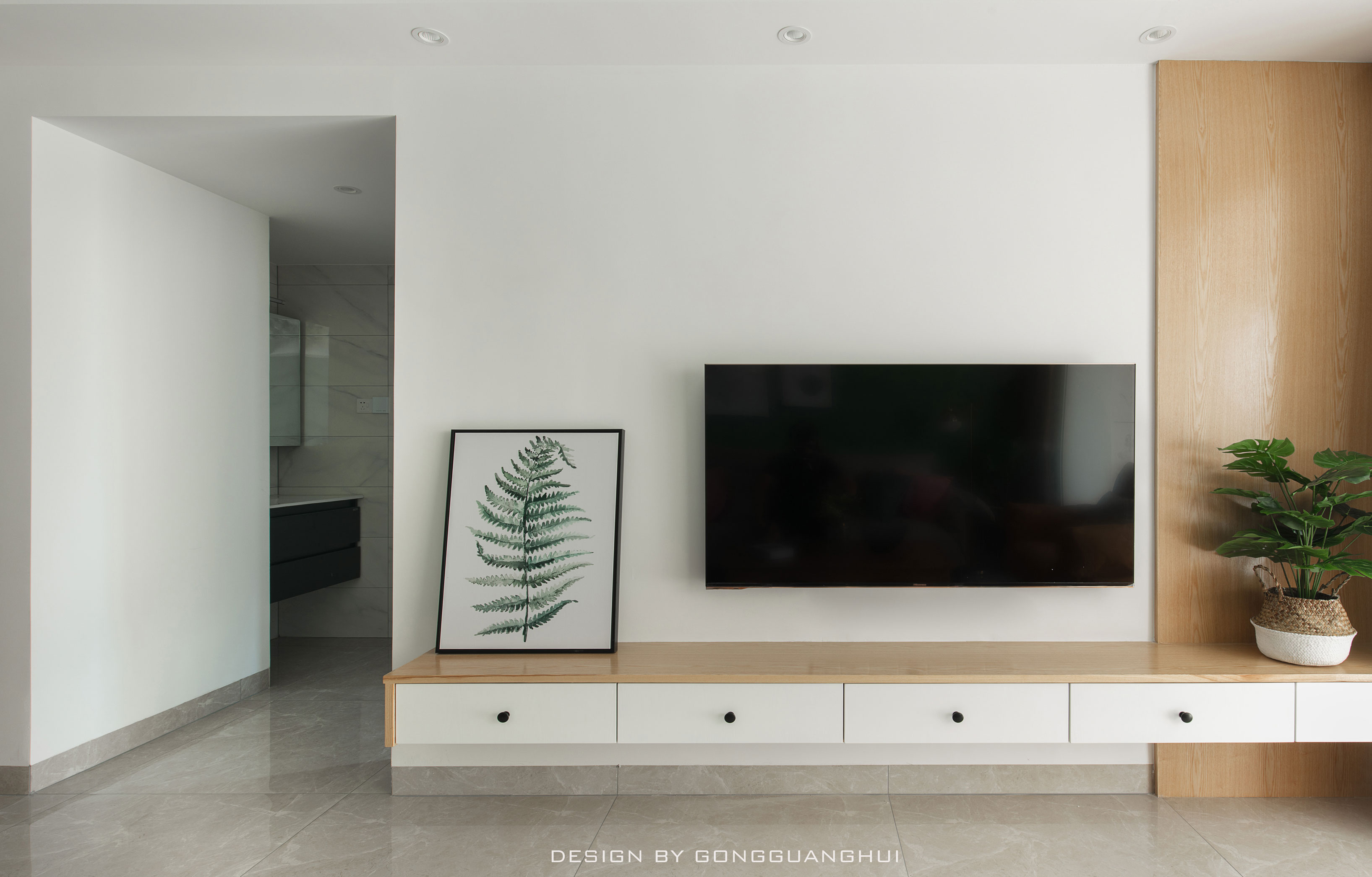 95 后北欧之家 | 北京御园 100 平三室两厅设计案例-27