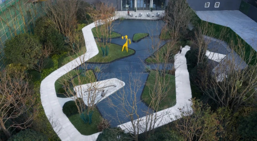 郑州兴港和昌凌云筑示范区景观丨中国郑州丨翰地景观 HID-25