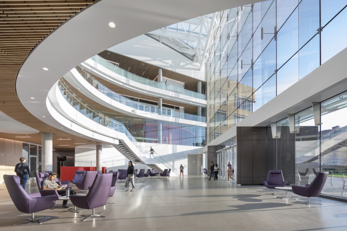 摩尔鲁布尤德尔与文艺复兴 3 建筑师共同打造卡内基梅隆大学商学院大卫·A·特普 quadrangle-16