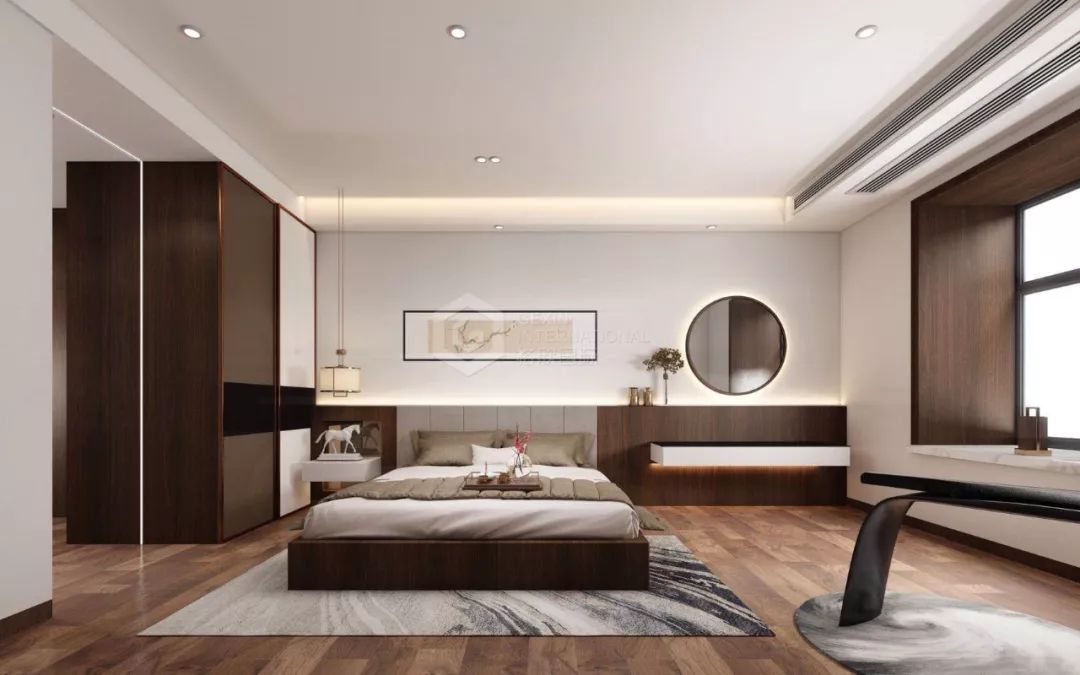 【格欣国际】245㎡|唐延九郡中式禅意风，崇尚清雅空灵的生活意境！-41