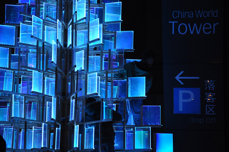 2015北京国贸三期圣诞节室外装置艺术 & “圣诞树” / Way Studio-13