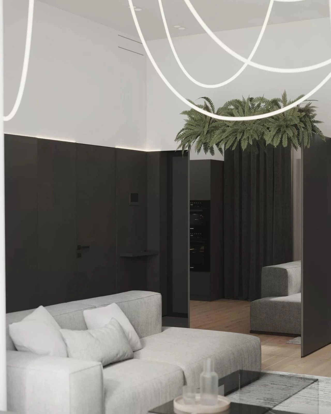 95㎡现代优雅公寓-34