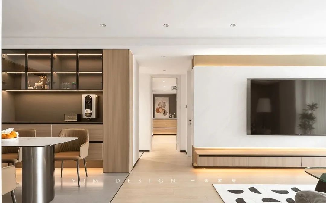 灯火里的简雅生活 · 140㎡现代简约新房装修丨李洁-30