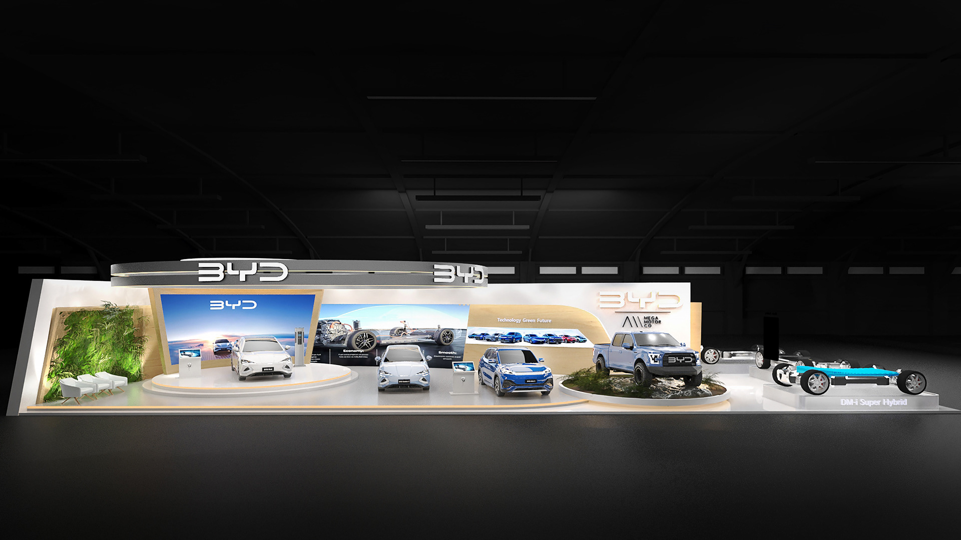 BYD Launch 汽车展厅-1