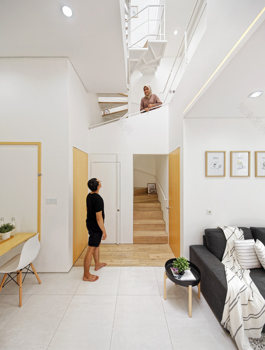 印尼 Linaya House | 紧凑型住宅设计-9