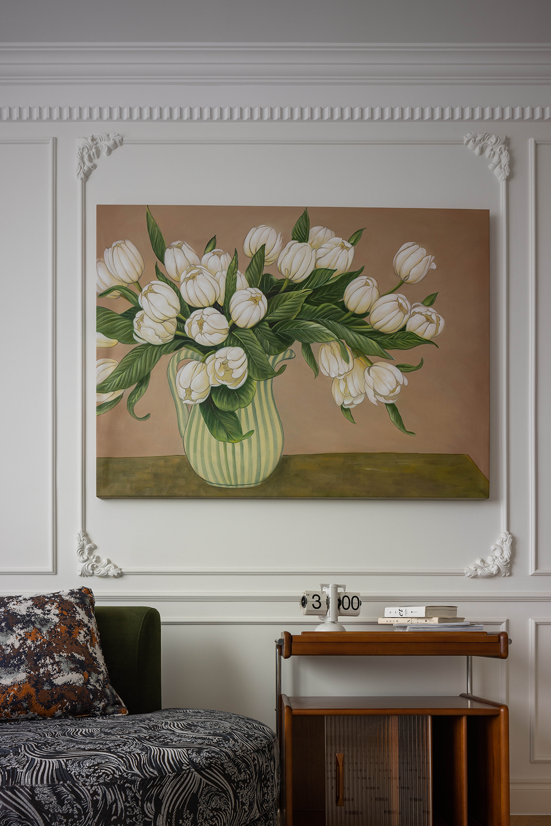 浪漫轻法混搭,120㎡精致宜居空间丨为睦设计-39