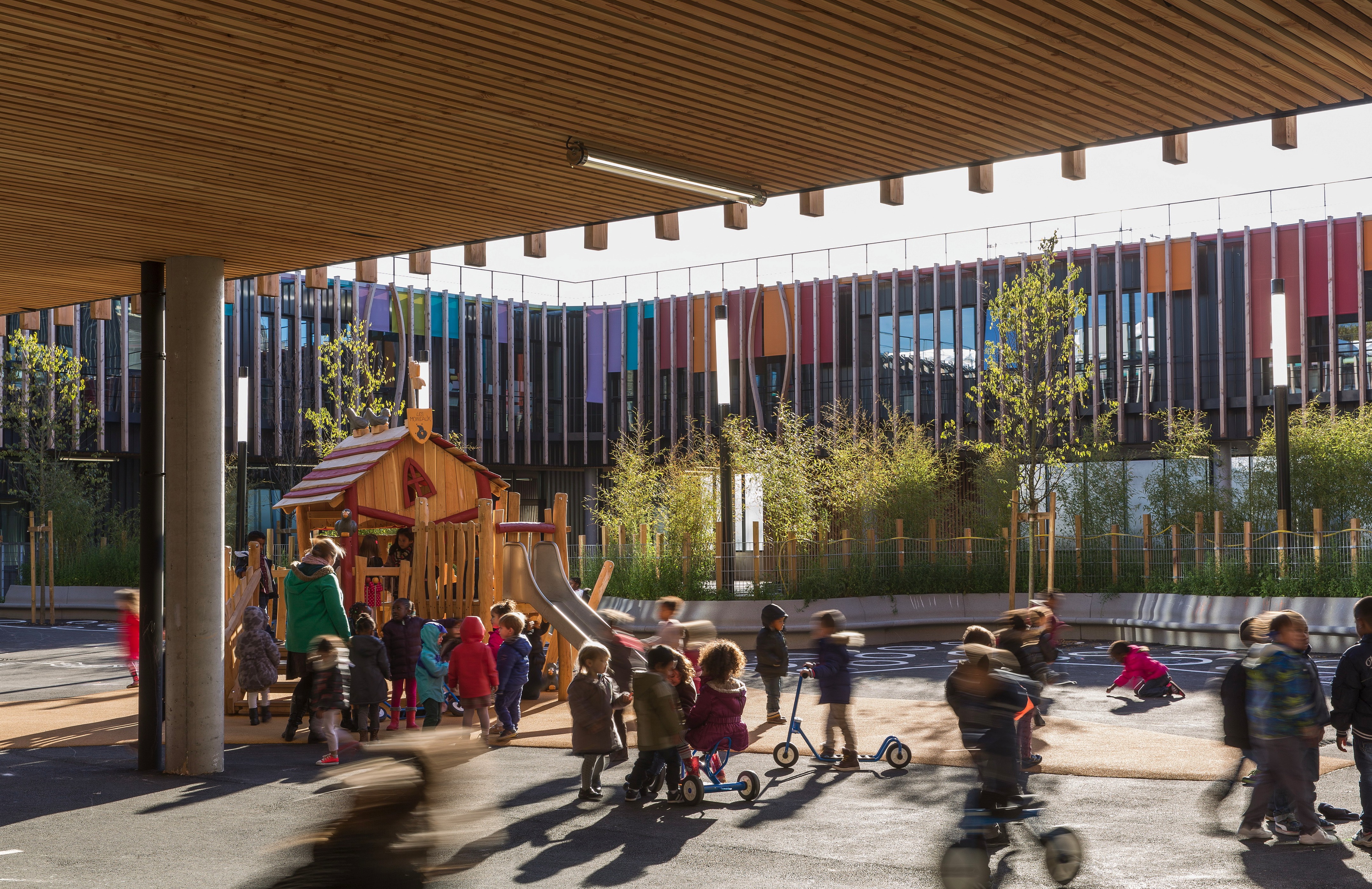 圣丹尼斯学生公寓与学校综合体-22