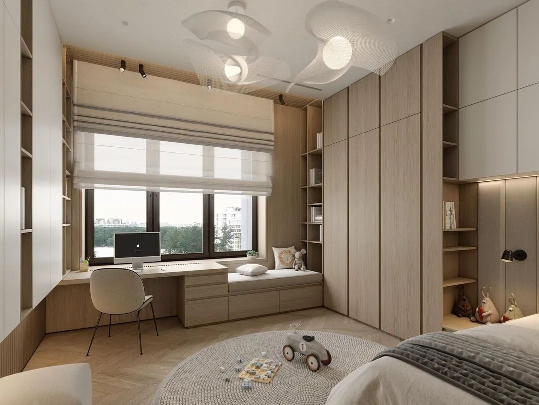 奶油色调的现代空间设计丨俄罗斯圣彼得堡丨DE&DE Studio-44