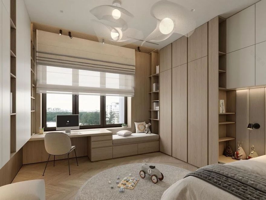 奶油色调的现代空间设计丨俄罗斯圣彼得堡丨DE&DE Studio-44