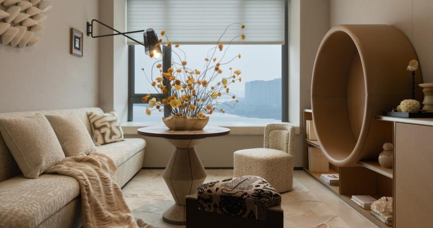 长沙中海阅湘台288㎡&253㎡样板间丨中国长沙丨硬装矩阵纵横,软装矩阵鸣翠MIX-24