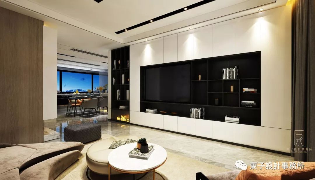 安徽亳州翡翠庄园 | 暗黑系空间中的精致与温暖-11