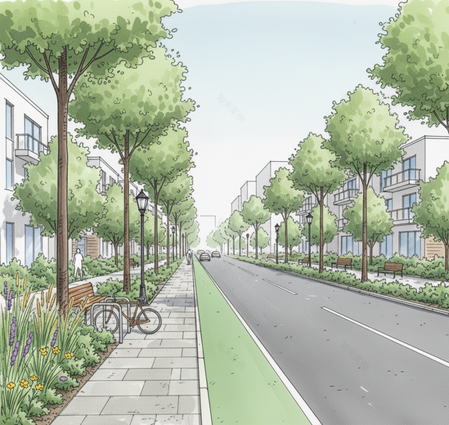 某住宅混合用途社区的城市规划与景观设计-8